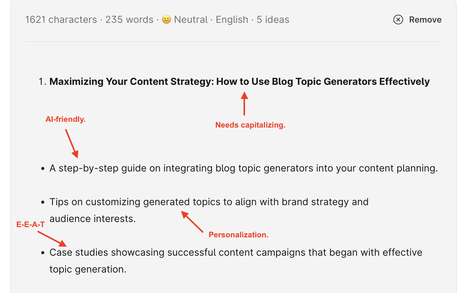 blog topic generator surferseo